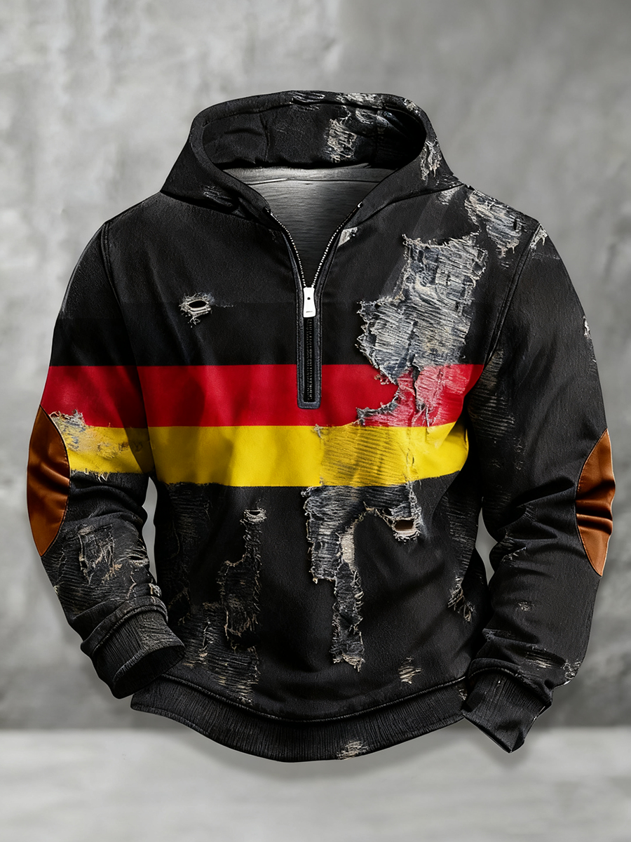 Men's Deutschland Art Print Hoodie