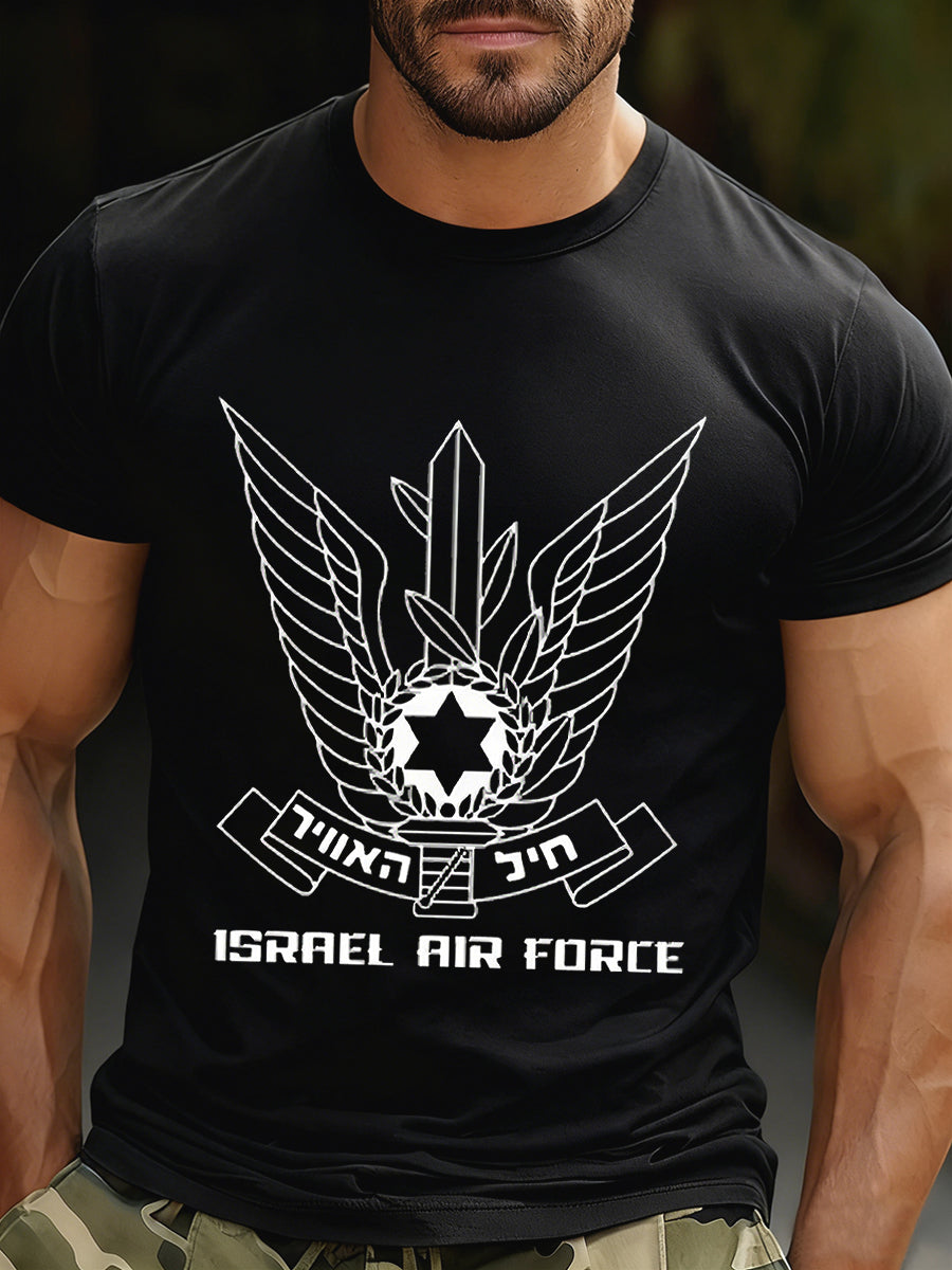 Men's Casual Loose-Fit Crew Neck Short Sleeve T-Shirt