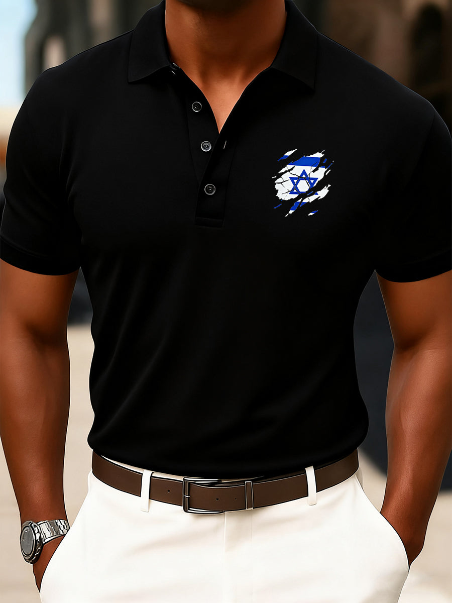 Men's Casual Comfortable Polo Shirt