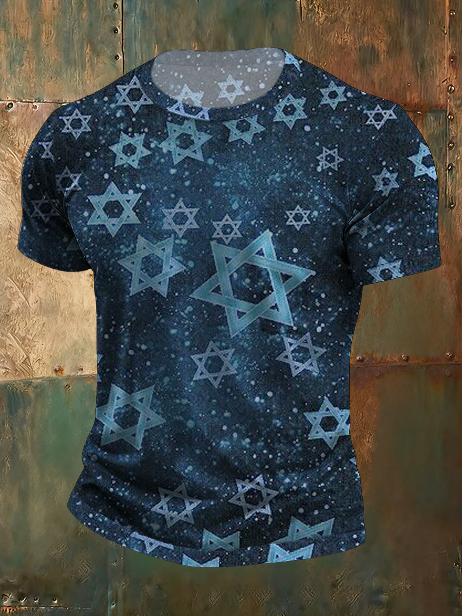 Men's Uae Printed Casual T-Shirt