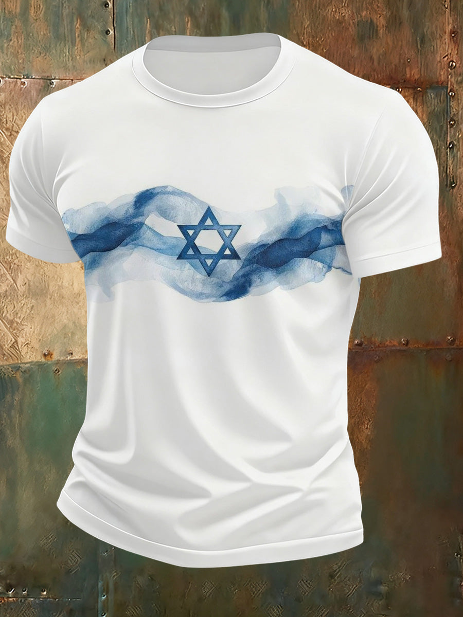 Men's Israeli Art Print T-Shirts