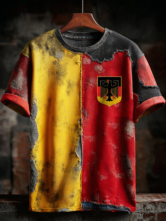 Men's Deutschland Art Print short sleeves t-shirt
