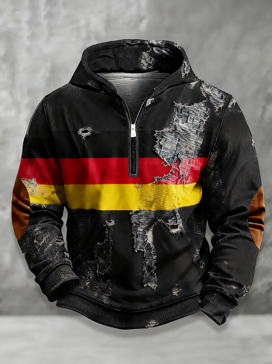 Men's Deutschland Art Print Hoodie