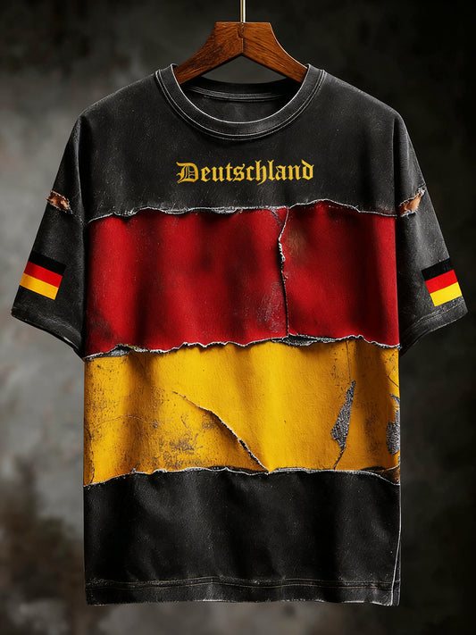 Men's Deutschland Art Print short sleeves t-shirt
