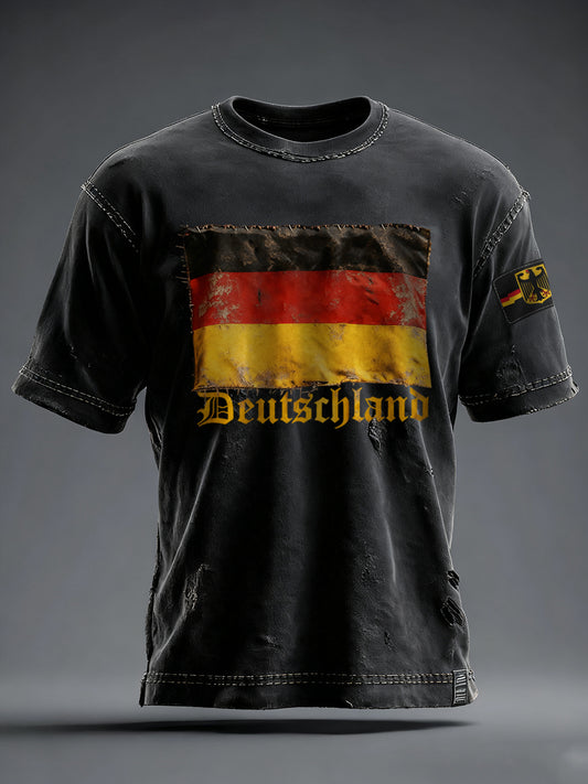 Men's Deutschland Art Print short sleeves t-shirt