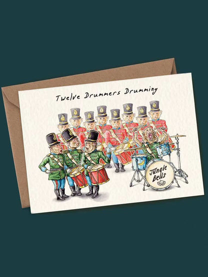 12 ימים של סט כרטיס חג המולד