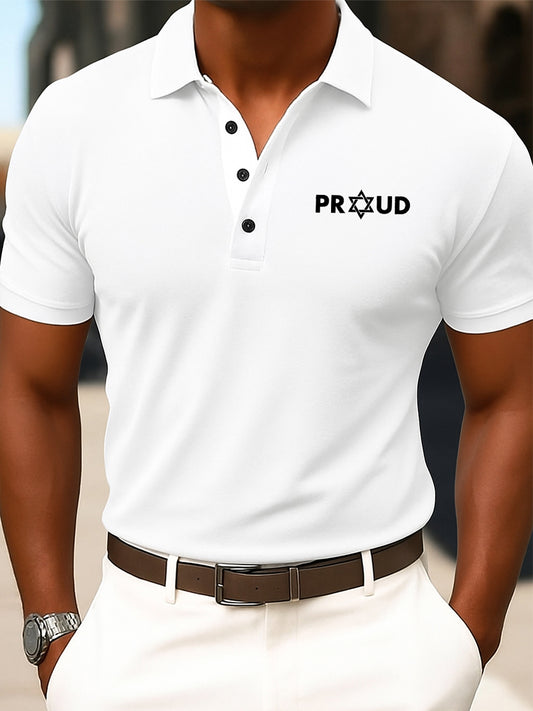 Men's Casual Comfortable Polo Shirt