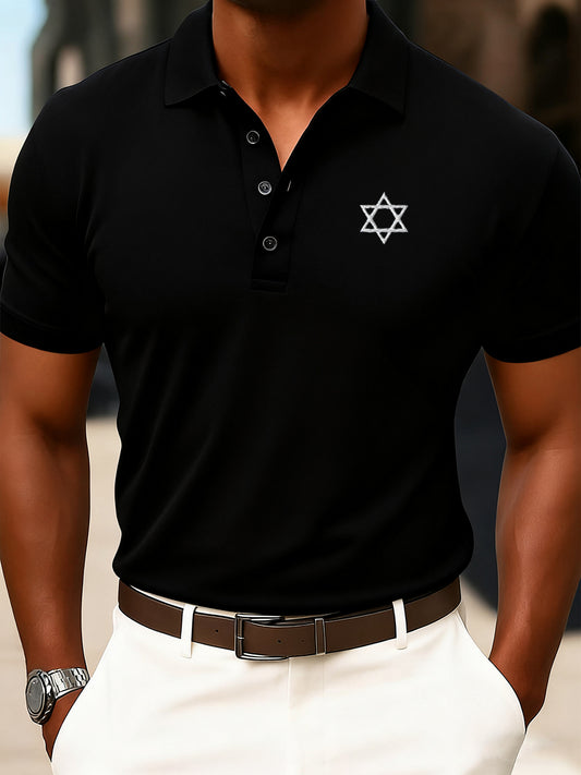 Men's Casual Comfortable Polo Shirt