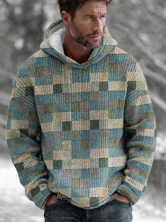 Men's Geometric Art Hoodie