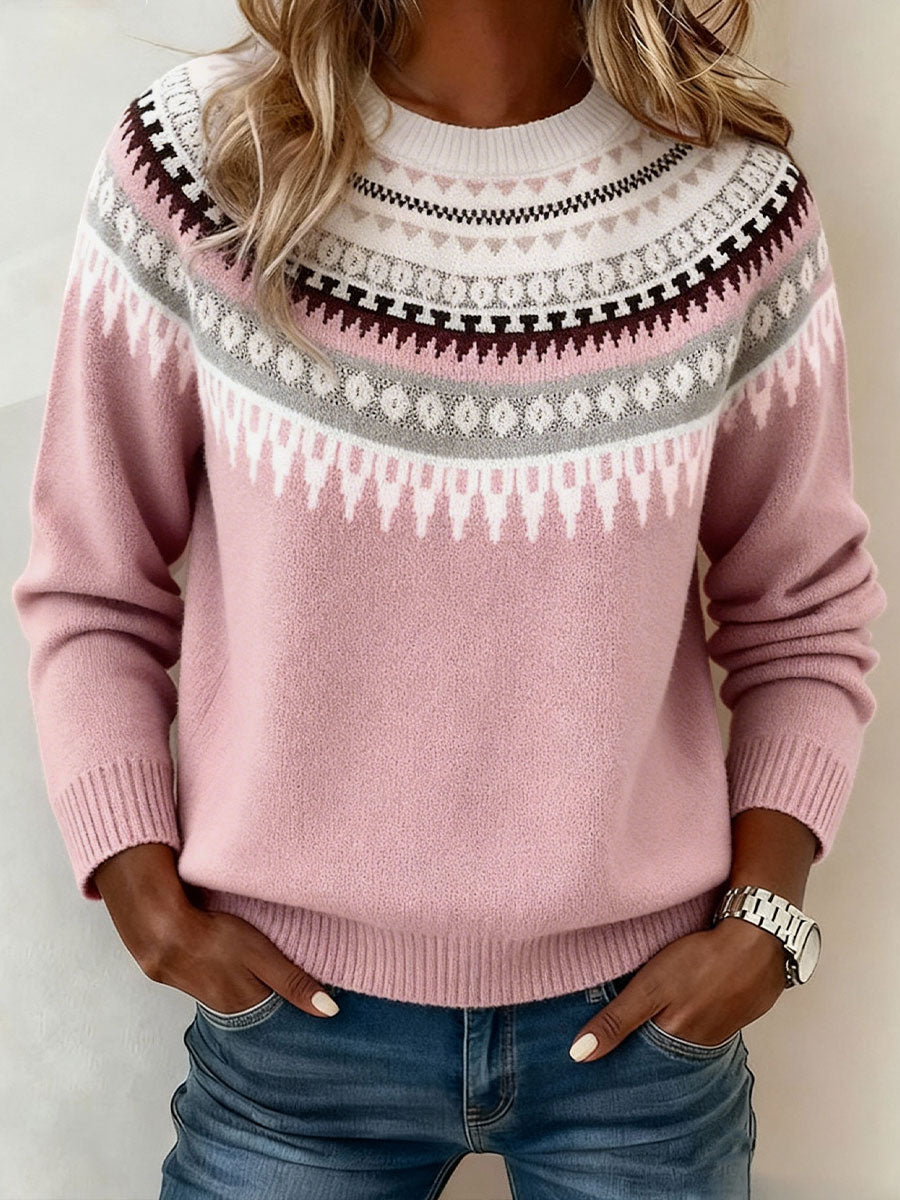 Women's Autumn and Winter Geometric Sweaters