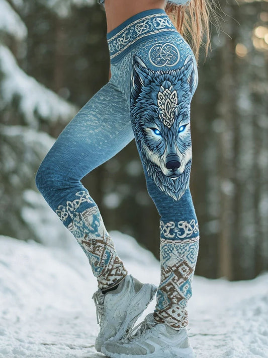 Women's Viking velvet leggings