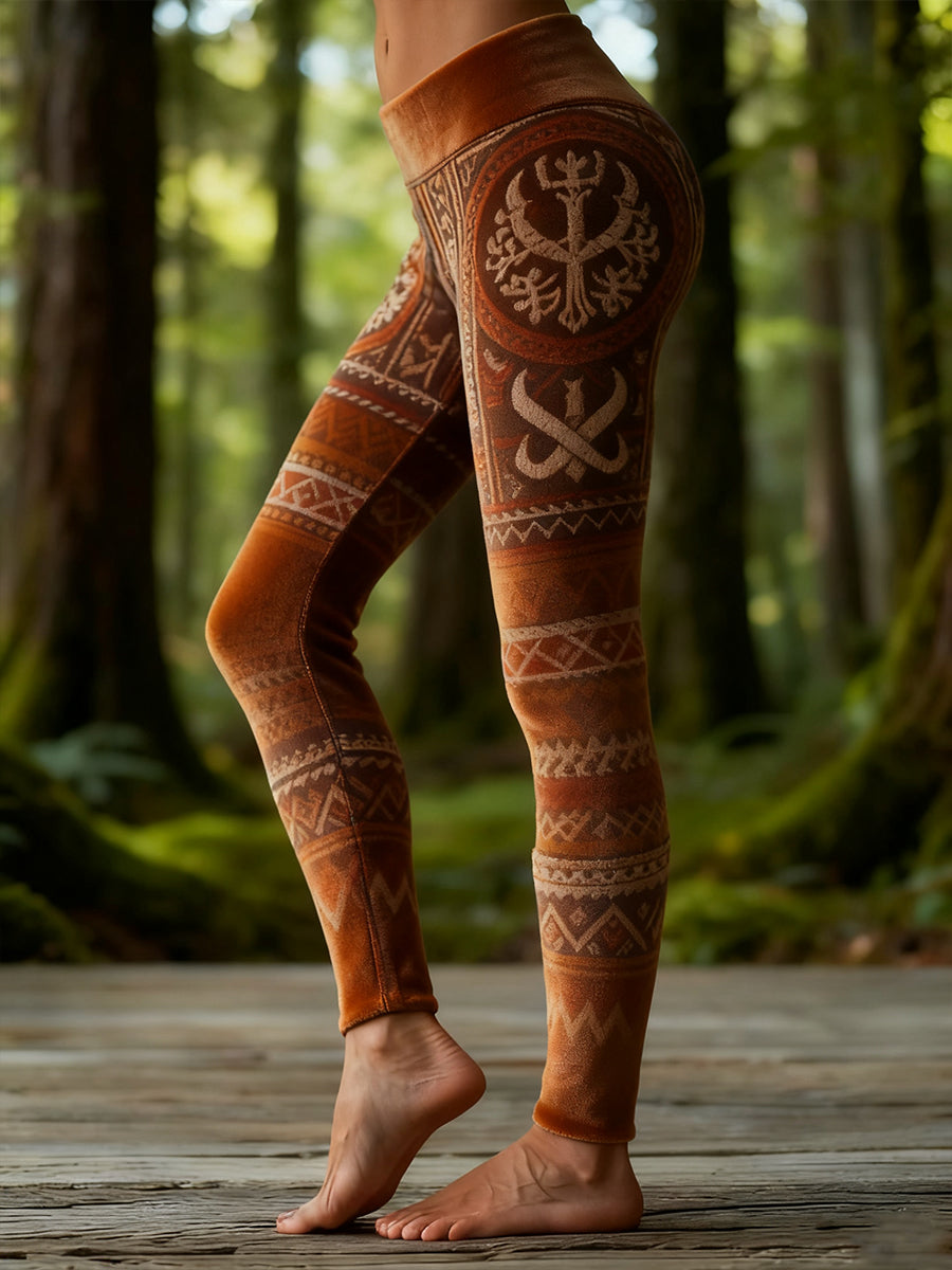 Women's Viking Velvet Lined Leggings
