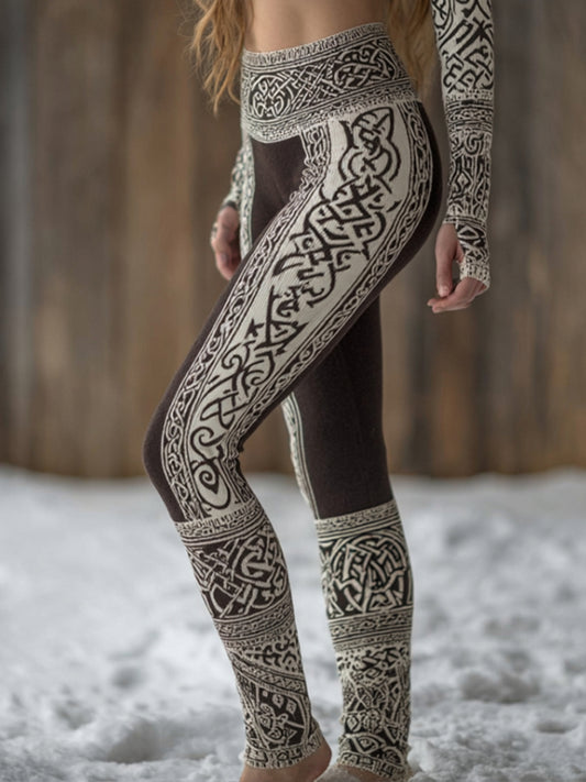 Women's Viking Velvet Lined Leggings