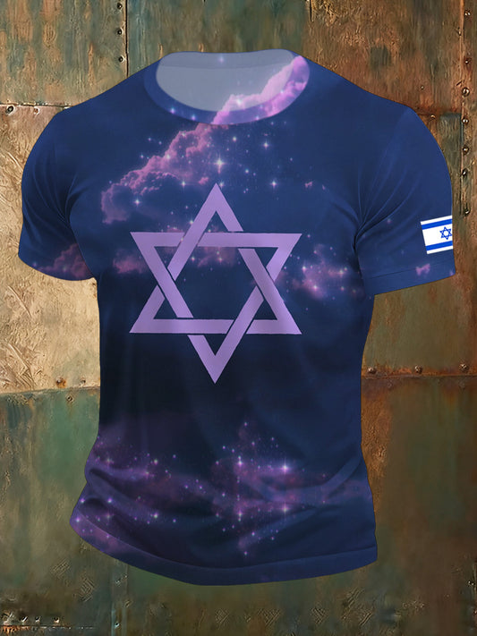 Men's Uae Printed Casual T-Shirt