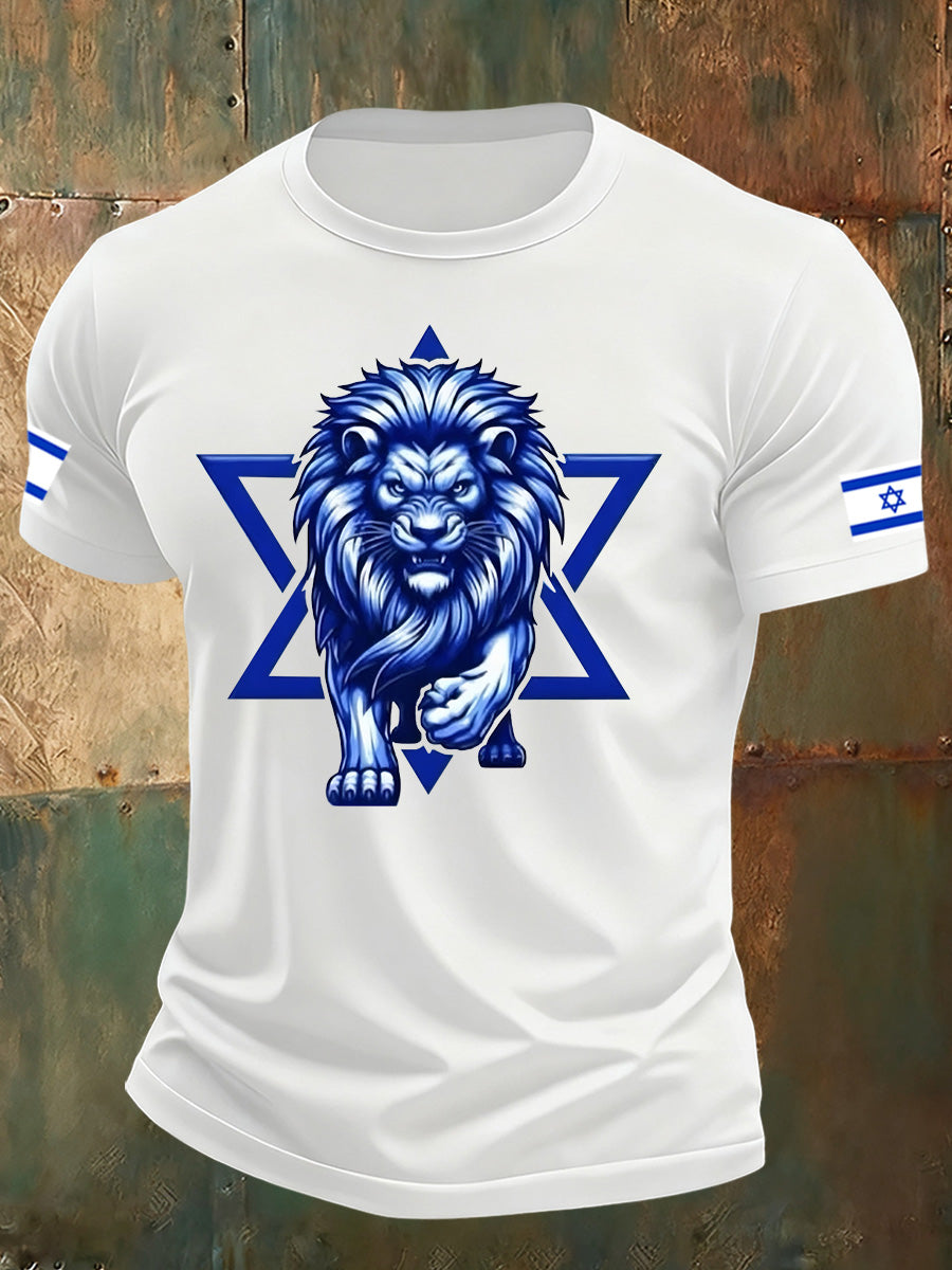 Men's Uae Printed Casual T-Shirt