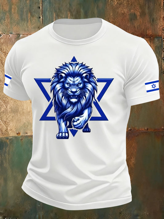 Men's Uae Printed Casual T-Shirt