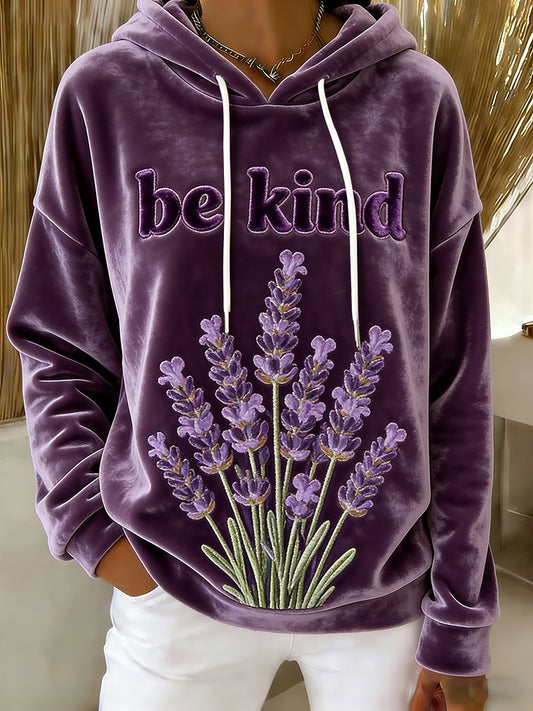 Women's Cute Animal Print Casual Flannel Hoodie