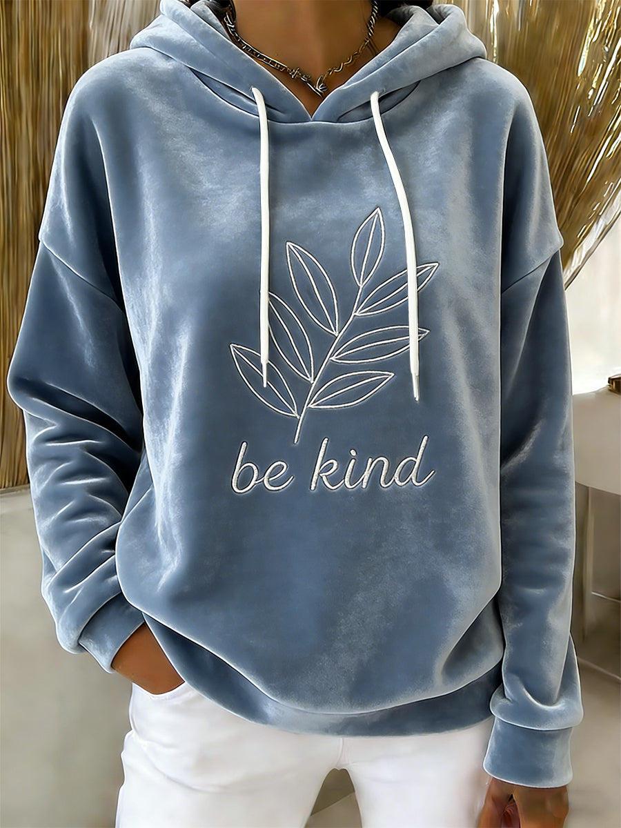 Women's Cute Animal Print Casual Flannel Hoodie